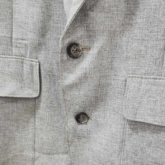 Levi's Vtg Light Gray Men's Blazer - Picture 4 of 6